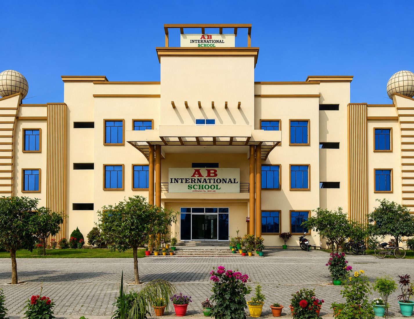 Building of A B International School